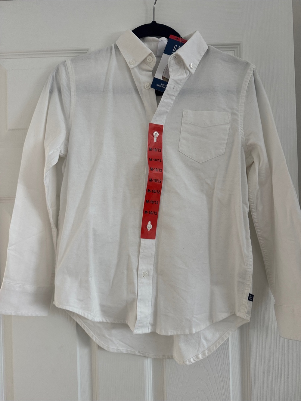 GAP White Button-Down Shirt for Kids